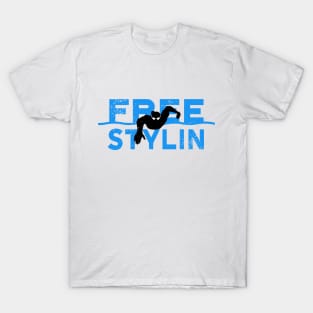 Mens Freestyle Swimmer T-Shirt